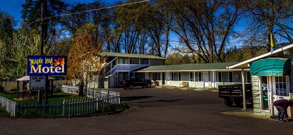 Maple Leaf Motel Shady Cove Buitenkant foto