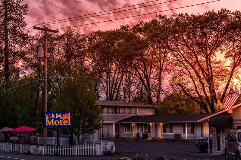 Maple Leaf Motel Shady Cove Buitenkant foto